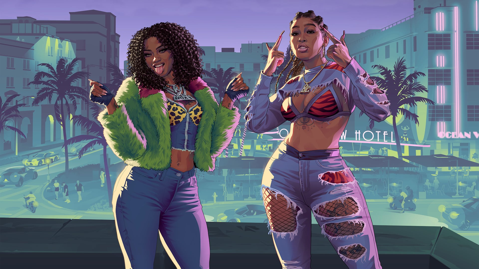 Real Dimez — official GTA VI artwork